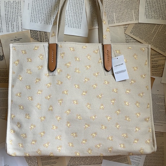 Coach x Lil Nas X Butterfly “Montero” Canvas Tote Bag - Picture 2 of 5